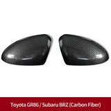 Carbon Mirror Covers for Toyota GR86 Subaru BRZ
