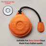 Suede Car Key Case for Mercedes Benz Smart #1 #3 fortwo brabus EQFortwo ForFour Premium Pro+