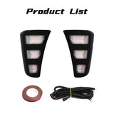 Dynamic LED DRL Fog Lamps for Kia Pegas 2018-2019 Car Interior Accessory MAGIC COLORM White Yellow Blue