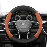 Carbon Fiber Suede Wheel Cover for Audi A4 B8 A5 S5