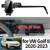 Wireless Charging Phone Mount for VW Golf 8 MK8 2020–2023 Car Phone Holder CATUSIKI