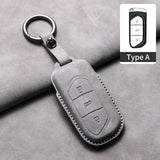 Car Remote Key Case Cover For Voyah Free Dream Phev i-Land 2024 Sheep Suede Key Case Shell Fob Protective Keychains Accessories