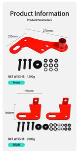 Manganese Steel Towing Hook for Suzuki Jimny JB64 JB74