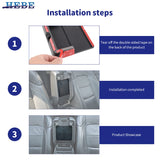 Armrest Storage Box for Jeep Wrangler JL 2018-2025 Car Interior Accessory HEBE