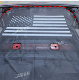 PVC Top Sunshade Cover for Jeep Wrangler JK 07-17
