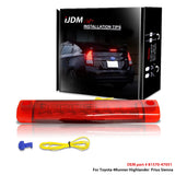 LED 3rd Brake Light Assembly for Toyota 4Runner 2010-2020 Car Interior Accessory iJDM