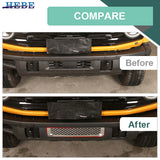 Front Bar Grille Trim Cover for Ford Bronco 2024 Car Interior Accessory HEBE