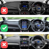 Premium Synthetic Fiber Dashboard Mat for Subaru Forester 2025 Dashboard Mat CATUSIKI