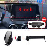 Wireless Charging Clip-On Phone Mount for Nissan Qashqai 2023–2026