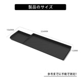 For Toyota Aqua 2021-2025 Car Copilot Dashboard Storage Box Tray Silicone Organizer Interior Accessories Black Car Interior A