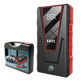 EAFC 12V Car Jump Starter Power Bank Portable Car Battery Booster Charger Starting Device Auto Emergency Start-up Lighting