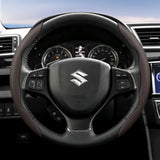Segmented Anti-Slip Steering Wheel Cover for Suzuki