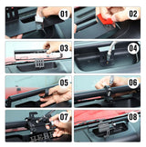 Multifunction Console Phone Stand for Jeep JK 2011-2017 Car Interior Accessory HEBE