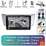 Android 15 QLED Head Unit with CarPlay for Lexus RX 2003–2013