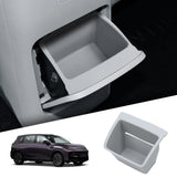 Leapmotor B10 2025 2026 Car Armrest Box Rear Storage Tray Organizers Interior Accessories Tidying Silicone Car Interior Acces