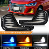 Dynamic DRL Fog Light for Chevy Cavalier 2020-2022 LED Ambient Light MAGIC COLORM