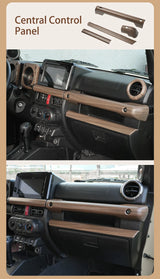 Wood Grain Console Panel Trim for Suzuki Jimny JB74