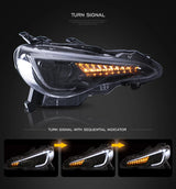 Headlight Dual Projector for Subaru BRZ 12-21 Car Interior Accessory Vland