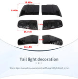 Tail Light Hoods Cover for Ford Mustang 1998-2014