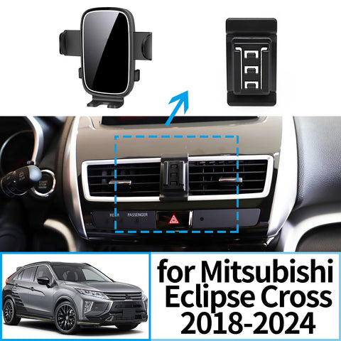 Wireless Fast Charging Phone Holder for Mitsubishi Eclipse Cross Car Phone Holder CATUSIKI