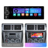 6.36-Inch Wireless CarPlay Android Auto 1-DIN Multimedia Player Android Head Unit LEXXSON
