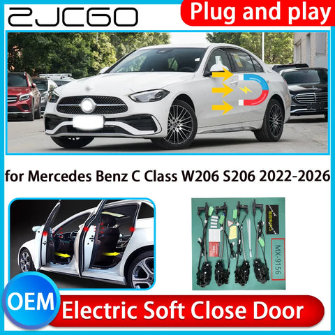 Electric Soft Close Door Kit for Mercedes Benz C Class 2022–2026 Car Interior Accessory ZJCGO Default Title