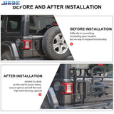 Tailgate Rack & Shelf for Jeep Wrangler JL 2018-2024 Car Interior Accessory HEBE