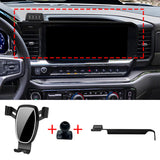 Stable Clip-On Phone Mount Base for Chevrolet Silverado 2022–2025