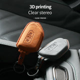 Car Key Cover For Volkswagen VW Golf 8 Mk8 GTI GTD R ID3 ID4 2020 Car Interior Accessory OEM