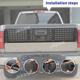 Tailgate Storage Guard for Chevy Silverado Sierra Car Interior Accessory HEBE