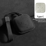 Car Remote Key Case Cover For ZEEKR X 001 7X 001 007 009 Suede Key Bag Cover Shell Protector Keychain Auto Interior Accessories