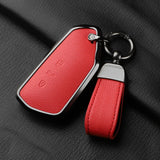 Leather Car Key Case Cover For Volkswagen Golf 8 MK8 ID.3 ID.4 Cupra Skoda Octavia A8 SEAT Leon MK4 2020 2021 Formentor Tarraco