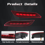 LED Bumper Reflector Signal for Toyota Camry 2018-2025 LED Ambient Light MAGIC COLORM
