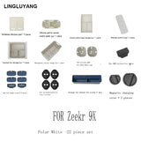 Center Console Storage Mat for ZEEKR 9X Interior Car Interior Accessory LINGLUYANG