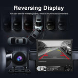 7 Inch Retractable Wireless CarPlay Android Auto Head Unit