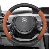 Non-Slip Suede Carbon Cover for Citroen Models