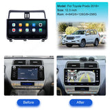 12.3-Inch Android 13 Head Unit for Toyota Land Cruiser 2018-2022 Android Head Unit Aotsr