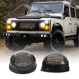 1set Led Light Kit for Land Rover Defender 90/110 Car - Red Rear Stop Tail White Front Position Light Amber Indicatior Side L