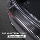 Stainless Steel Trunk Guard for Volvo XC60 2018-2026 Car Interior Accessory LINGLUYANG