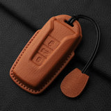 Goatskin car key case for VW Touareg