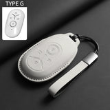 Leather Car Remote Key Case Cover for Geely Starray Vow Geome Emgrand X7 EX7 2025