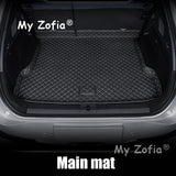 Car trunk mat For Xpeng G6 2024 2025 2026 Car Boot Mat Cargo Protection Leather Trunk Mat Interior Modification Accessories I
