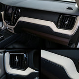 Suede Center Console Wrap for Volvo XC60 2018-2026 Car Interior Accessory LINGLUYANG
