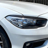 BMW 1 Series F20 F21 LCI 118i 120i 15-19 Car Headlight Eyebrow Decal Sticker Car Exterior Accessories Exterior Accessories OE