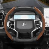Snap-On Suede Steering Wheel Cover for Jetour X70