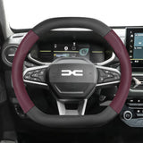 Carbon Fiber Steering Wheel Cover for Dacia Models