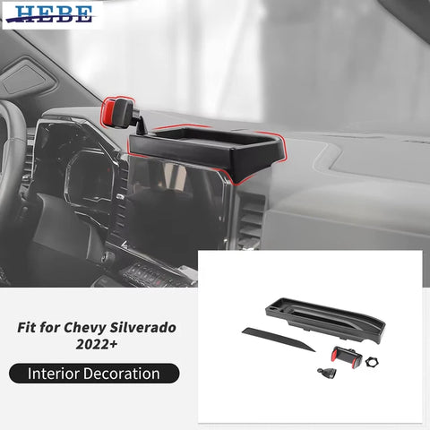 Centre Console Storage Tray for Chevy Silverado 2022-2025 Car Interior Accessory HEBE