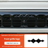 For Leopard 8 Byd Formula Leopard 8 Black Warrior Logo Decals Head Rear Black Logo Front Back Car Logo Upgrade