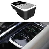 Wireless Charging Phone Pad for Volvo XC60/XC90 Car Interior Accessory LINGLUYANG 1 set