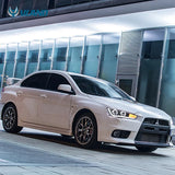 Projector Headlights with Angle Eyes for Lancer Evo X LED Ambient Light vland